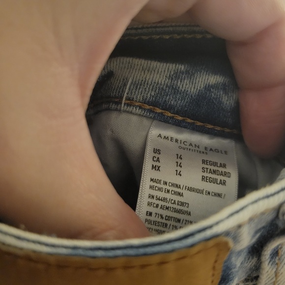 AE- Next Level Stretch, Super High Wasted Jeans - Picture 4 of 4